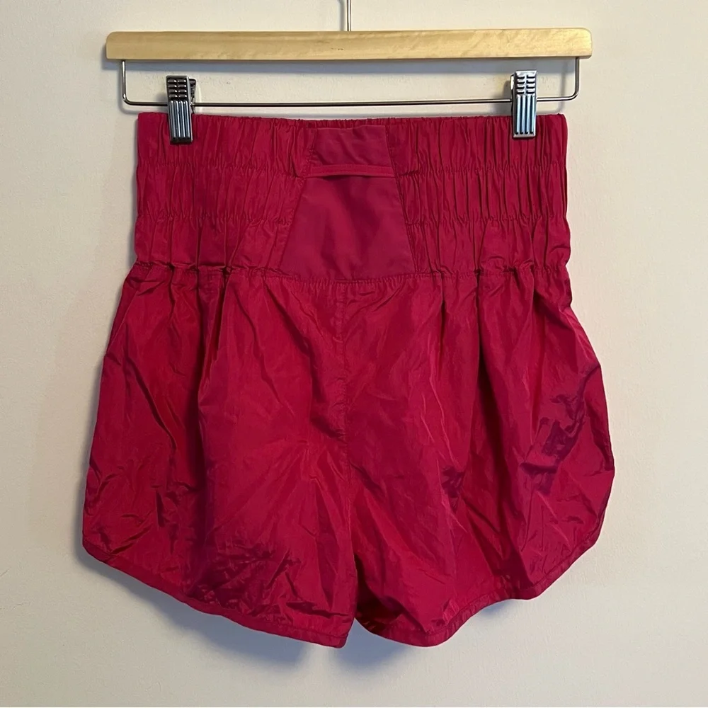 Free People FP Movement The Way Home Running Short High Rise Pink Women Small